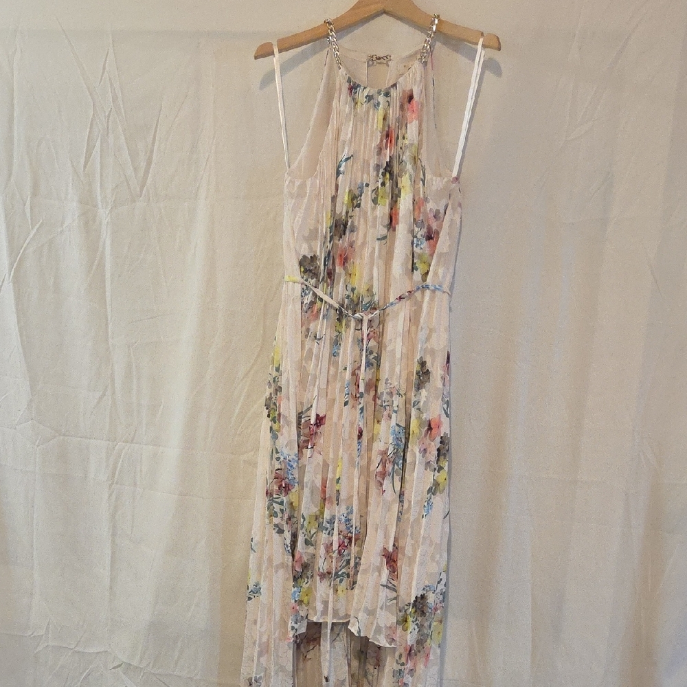 Ted Baker Pastel Floral High Low Dress